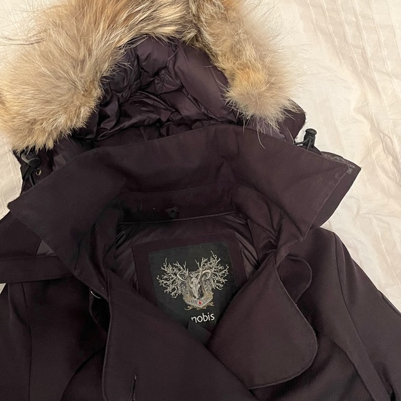 Nobis Tula black XS women’s down parka - Picture 10 of 10